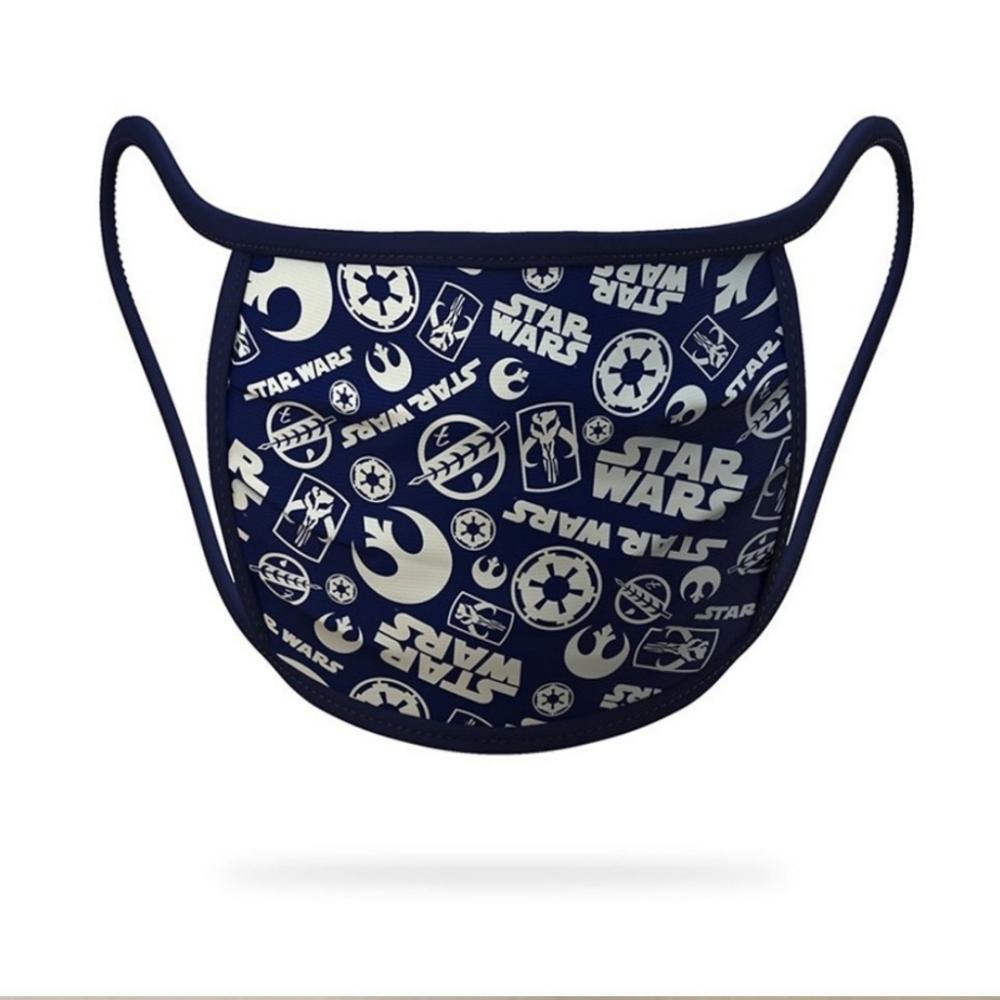 Star Wars Disney fabric face masks/ Adult/ Navy Blue